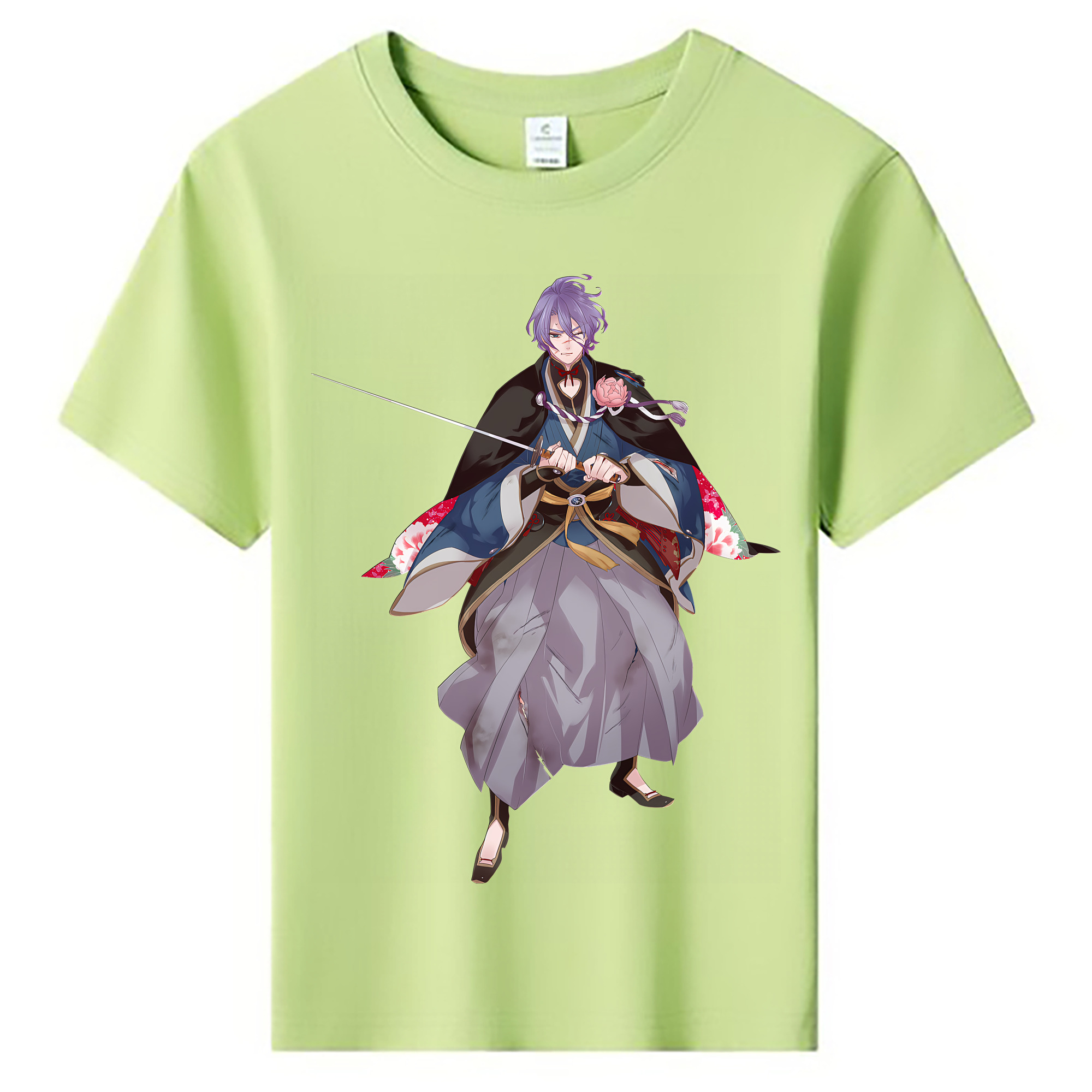 （画像用） 刀剣乱舞 Touken Ranbu 綿100％キッズTシャツ（フロントプリント）